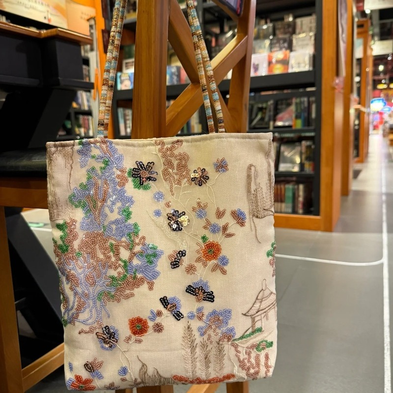 Women Bags 2026 Trends - Новая холщовая сумка-тоут в китайском стиле