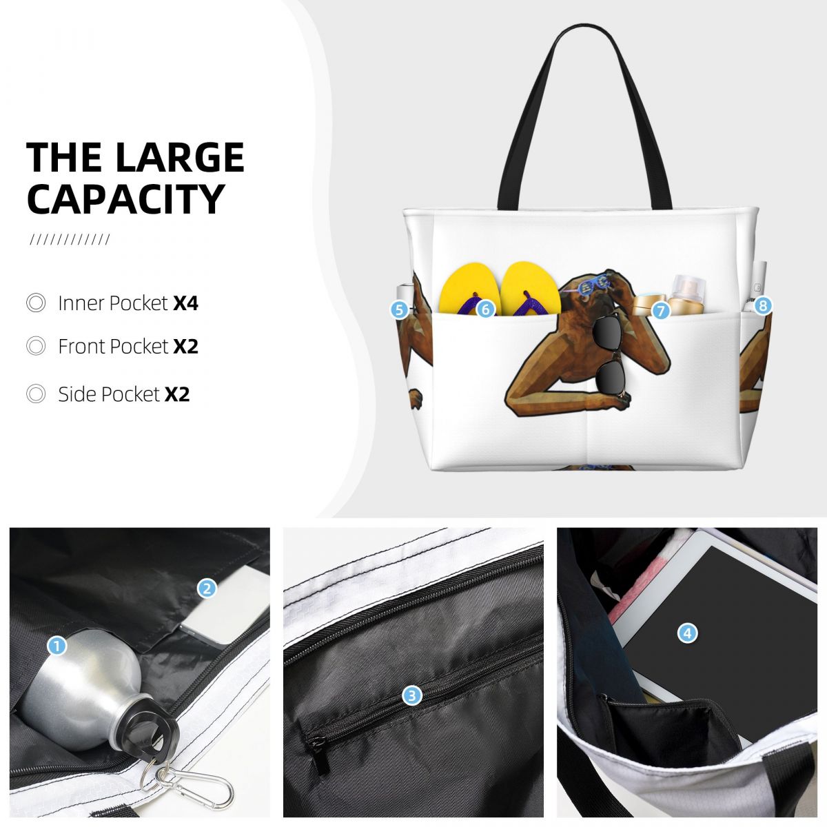 Сумка-тоут для пляжа с изображ – обзор и цена Women Bags Company