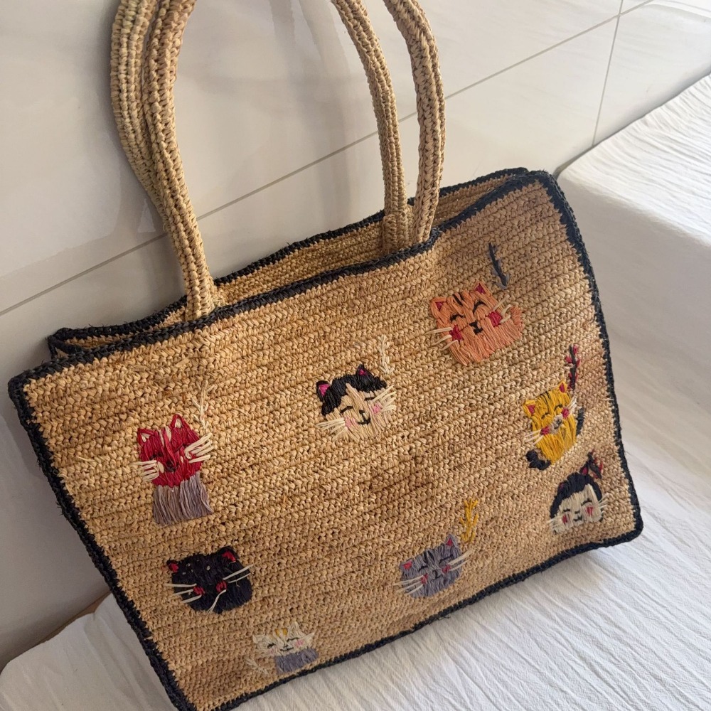Новая плетеная сумка из рафии  – обзор и цена Women'S Raffia Bags