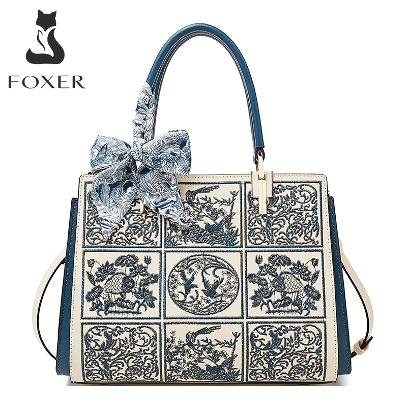 Сумка-тоут FOXER из спилковой  – обзор и цена Women Bags 2026 Trends